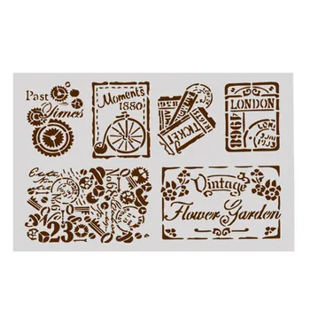 

DIY Painting A4 Size Art Stencil Template For Wall Painting Scrapbooking Stamping Album Decorative Embossing Cards