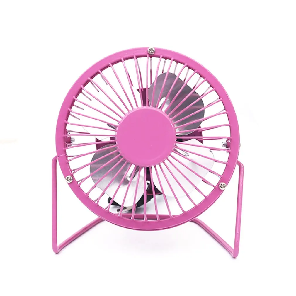 4 дюйма компактный Размеры Настольный энергосберегающий тихий вентилятор Супер Тихий настольный мини Портативный вентилятор лучшие подарки - Цвет: pink
