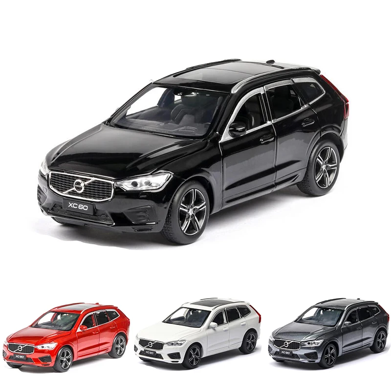 Новый 1:32 Масштаб литья под давлением игрушка модель автомобиля XC60 вагон звуковой