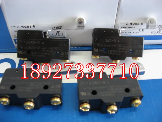 

[ZOB] New original Omron omron micro switch Z-15GW2-B factory outlets --20PCS/LOT