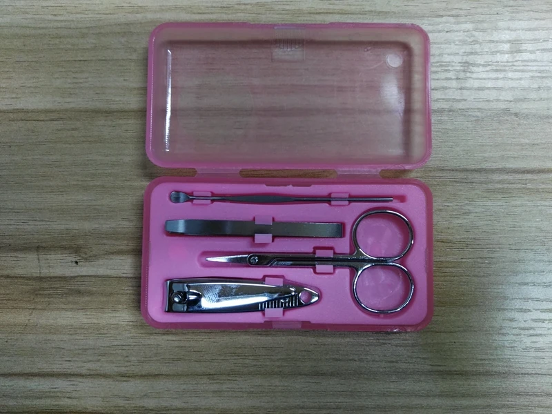 

100sets/lot 4Pcs/set Nails Clipper Kit Manicure Set Clippers Trimmers Pedicure Scissor Nail Tools Sets Kits