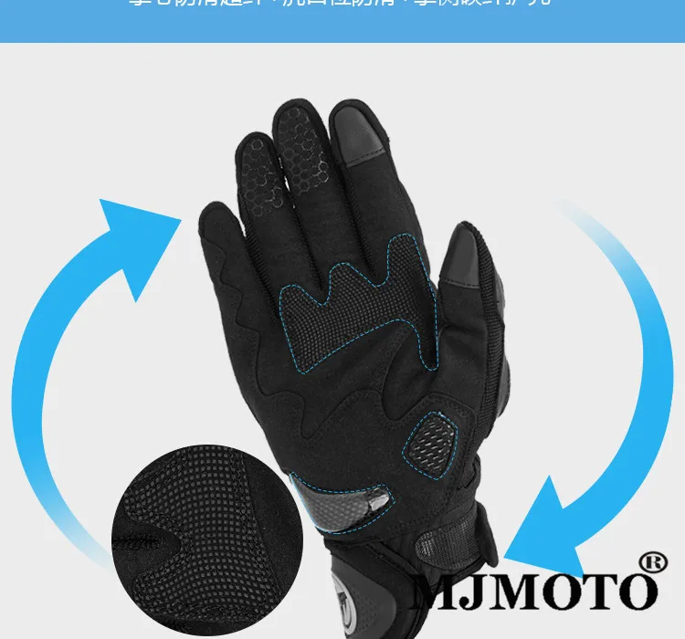 Новое поступление Нескользящие перчатки moto rcycle moto rbike перчатки daines guantes moto cross дышащие гоночные перчатки moto сенсорный экран