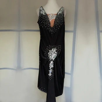 

Custom adult new Latin dance competition dress children Latin dance performance dress children's Latin performance dress female