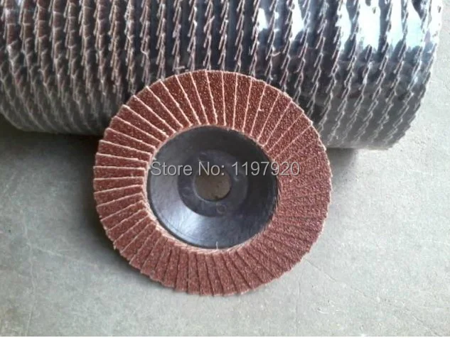 Fixmee 10PCS 13700RPM ANGLE GRINDER SANDING FLAP DISC DEBURRING 80 GRIT 100mm*16mm 80# angle-grinder-sanding-disc : image Fixmee 10PCS 13700RPM ANGLE GRINDER SANDING FLAP DISC DEBURRING 80 GRIT 100mm*16mm 80# angle-grinder-sanding-disc