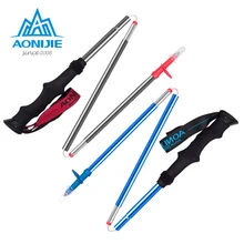 AONIJIE Walking Sticks Anti-shock Trekking Pole Lightweight Hiking Sticks Nordic Walking Stick Trekking Cane 4 Sections HT4070