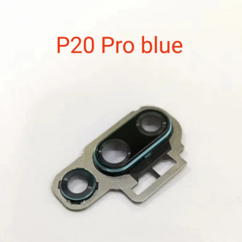 Для задней камеры Huawei P20 Pro стеклянный объектив с рамкой основная задняя камера