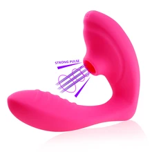 Erótico 10 velocidades succionador de clítoris vibrador juguetes sexuales para mujer mujerizer G Spot estimulador clítoris juguetes para adultos Sex Shop