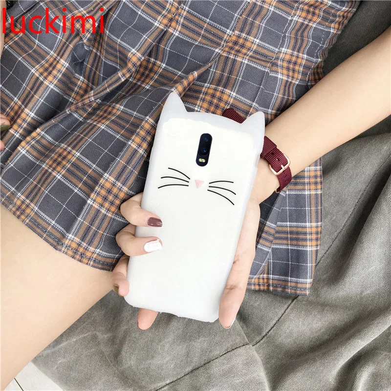 For LG G6 G7 Q6 Q7 Plus K10 K8 K4 2017 European Q Stylo 4 Q8 2018 Stylus Beard Cat Cartoon Silicon Case |