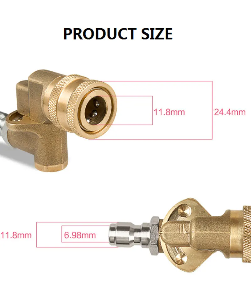 1/" разъем быстрого отключения соединение с быстрой вилкой интерфейс для автомойки высокого давления