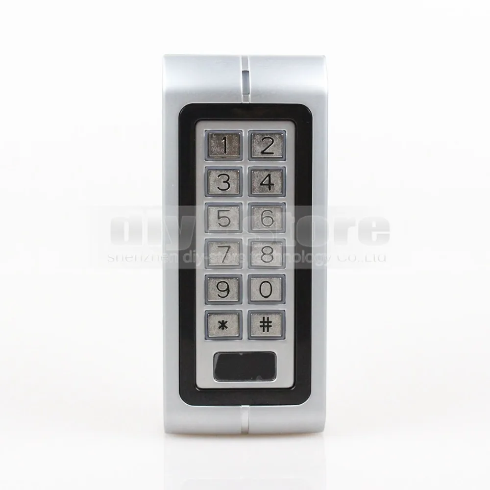 DIYSECUR 125 кГц ID rfid считыватель карт замок для клавиатуры контроллер доступа для дома/офиса Безопасность использования