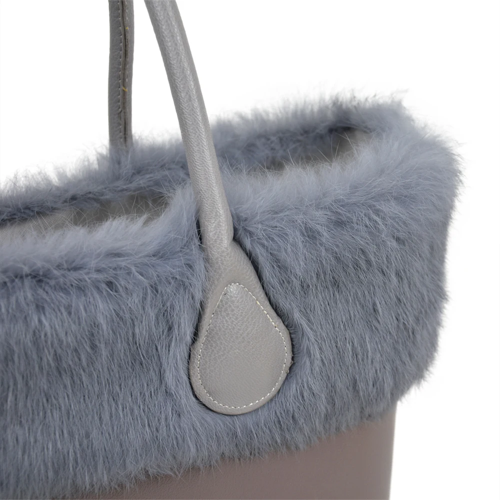 Новый 11 Цвета с отделкой из кроличьего меха для O Bag плюшевое украшение подходит