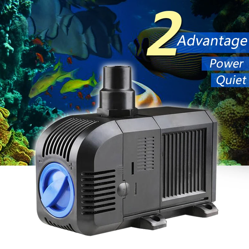 Multi functional Aquarium Submersible Water Pump Powerhead Adjustable for Aquarium Fish Tank