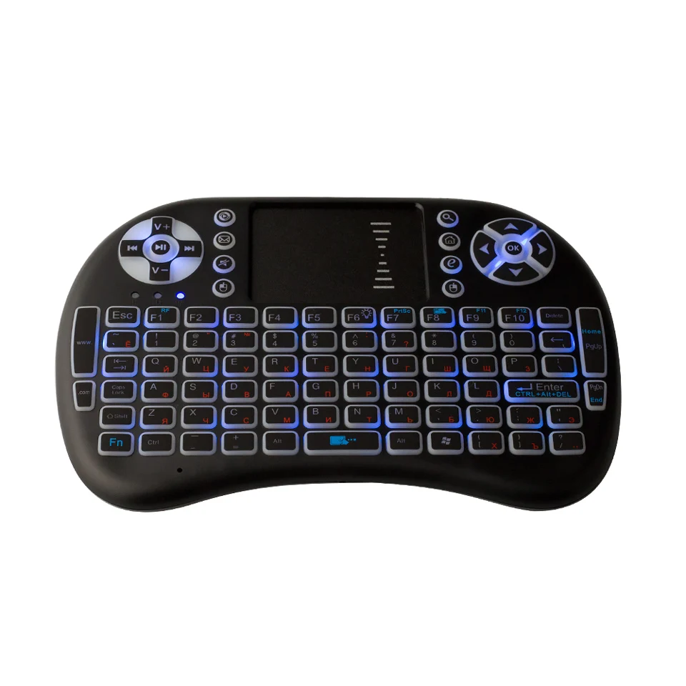 Dalletektv I8 Wireless Keyboard 2.4GHz Backlit French Russian Endlish version mini Keyboard for Android TV Box I8 mini Keyboard (14)