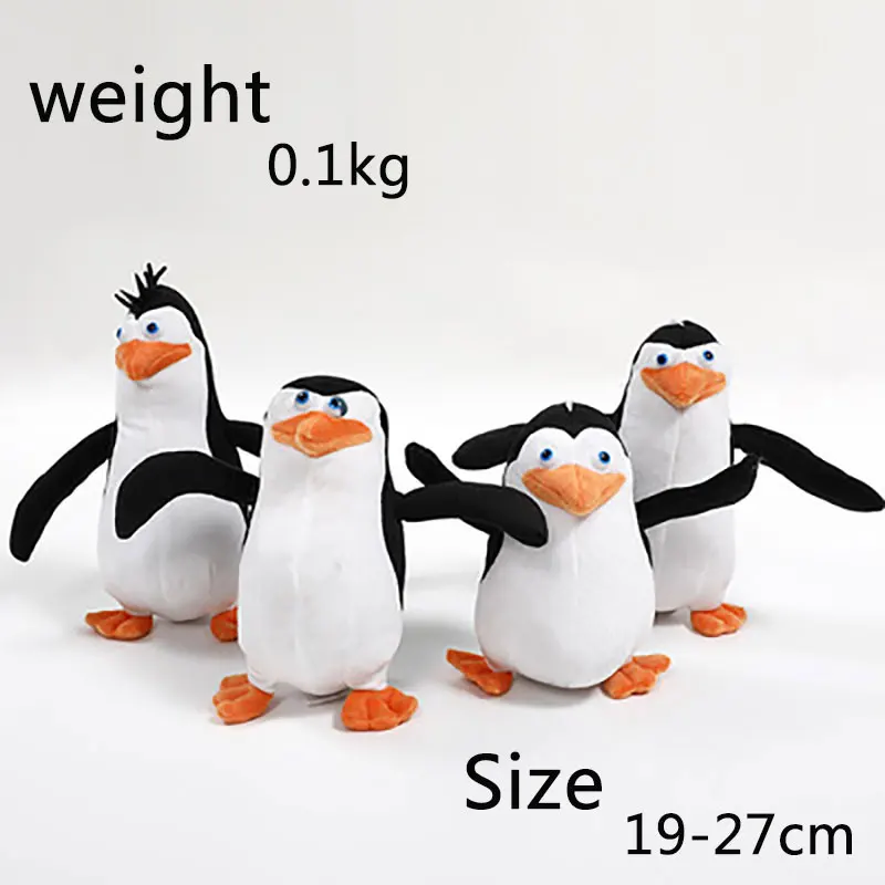 

Plush toy Madagascar Penguin big rookie doll model toy Christmas gift toy Penguin Plush toys Animal Kid Doll Gift