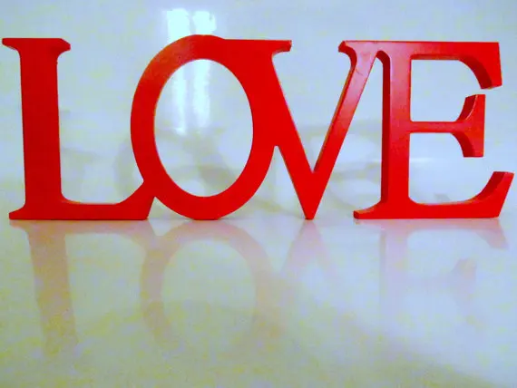 red love sign love