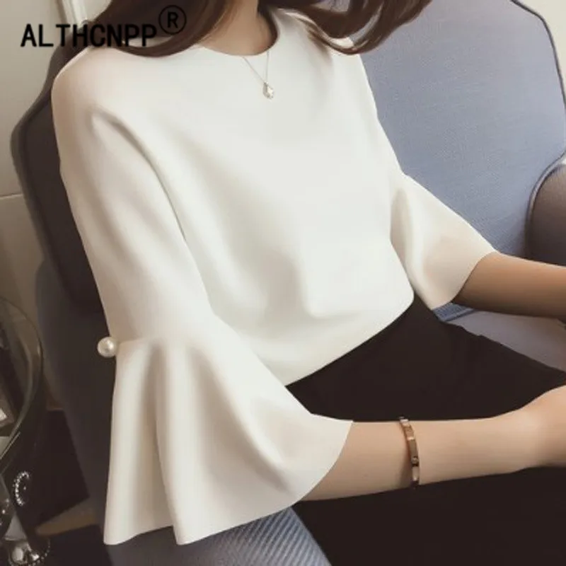 Women Summer Tops Sweet Chiffon Blouse Women Blouses Flare Sleeve Short Sleeve Blouse Womens Shirts Ladies Tops Blusas De Mujer