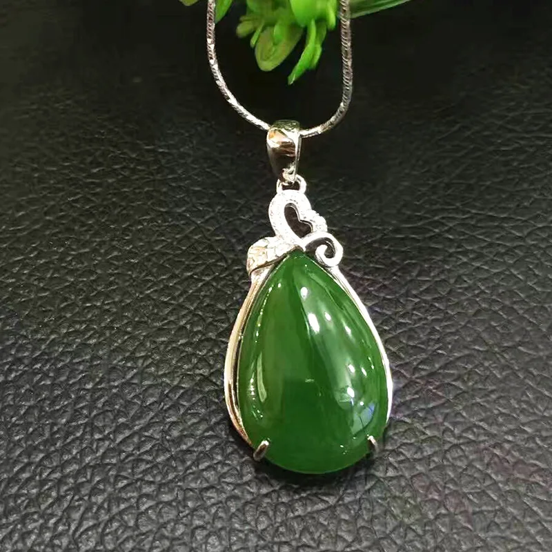 Серебряная вставка S925 и подвеска Tian Biyu 2952 #|pendant silver|silver pendantsilver silver |