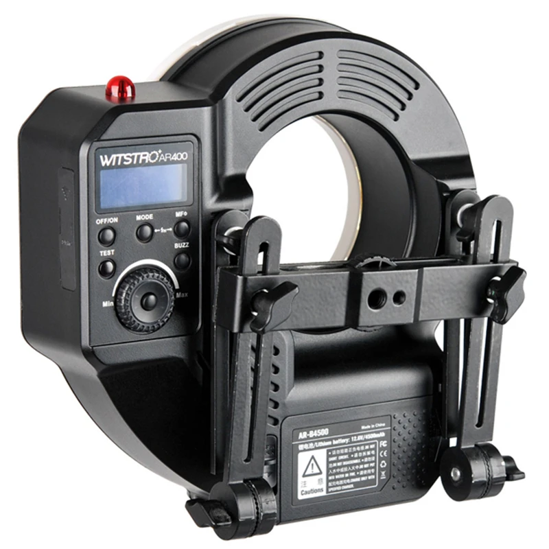 Godox Witstro AR400 400 Вт литий-ионный аккумулятор HSS 2 в 1 Кольцевая вспышка Speedlite светодиодный светильник для портретной свадебной фотосъемки