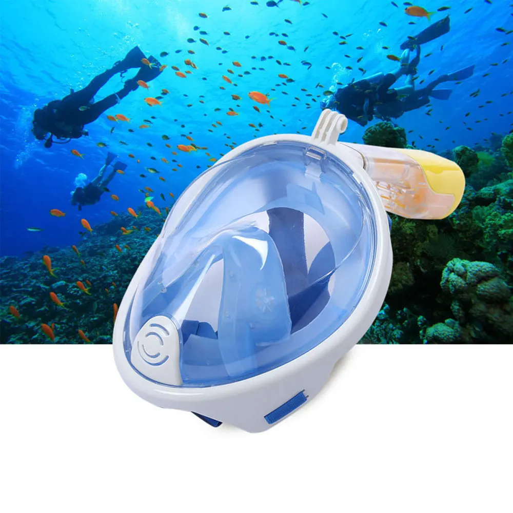 Full Face Snorkeling Mask Scuba Diving Mask Anti Fog Underwater Snorkel