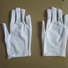 60 пар белые хлопковые перчатки, пригодные для защиты домашней работы/устойчивое/качественное тестирование/церемония и т. д