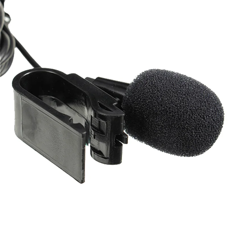 Hot Sale PVC Wired 3.5 mm Stereo Jack Mini Car Microphone External Mic For PC Car DVD GPS Player Radio Audio Microphone
