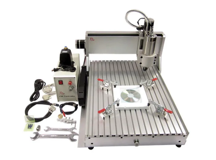 

3axis mini cnc router 6040Z-VFD1.5KW water cooled spindle 110/220V