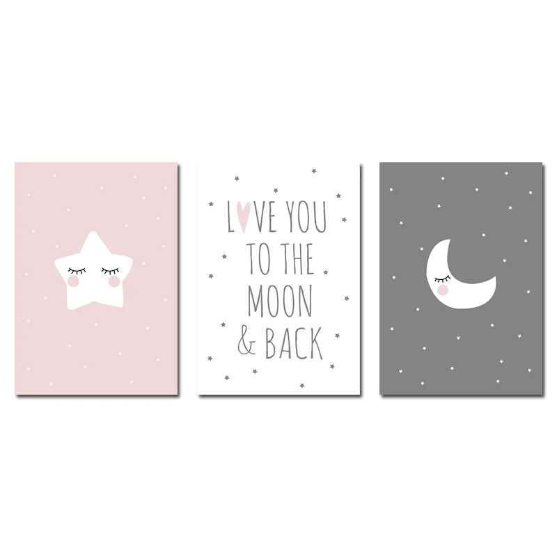 Cute-Moon-Star-Baby-Nursery-Wall-Art-Canvas-Posters-Prints-Cartoon-Painting-Nordic-Kids-Decoration-Picture(8)