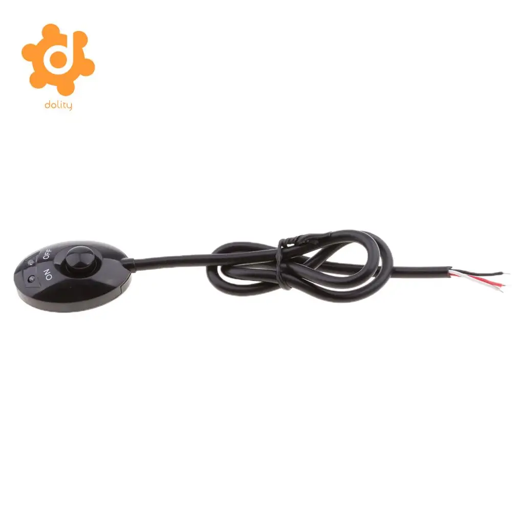 dolity 12V 3A Car Push Button Start Stop On Off Switch Light Control