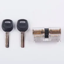 Cutaway прозрачный медный замок обучение мастерство профессиональная вязкая практика замки замок выбрать для слесаря