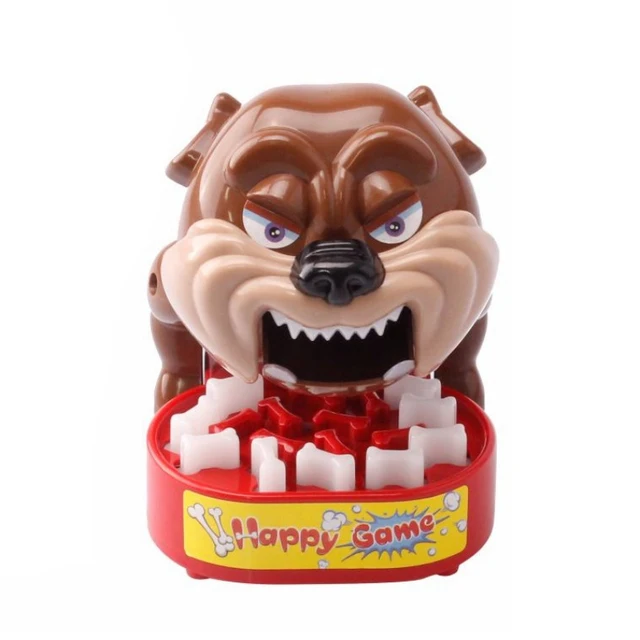 juguete de perro que muerde