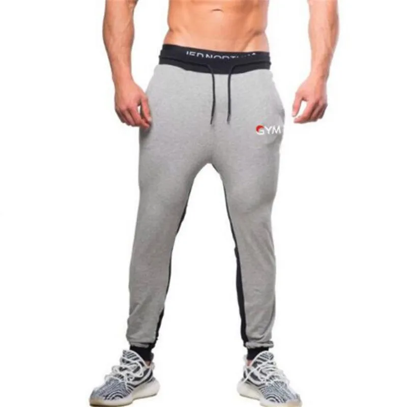 YEMEKE новые брендовые качественные штаны с принтом Jogger одежда для мужчин Бодибилдинг бегуны осень зима брюки