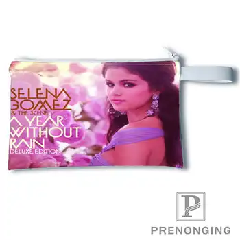 

Custom selena_gomez Printing Coin Purse Change Purse Zipper Zero Wallet Phone Key Bags Fashion Small Female Purse#19-01-22-6-300
