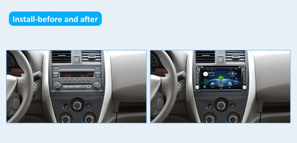 Cheap Octa Core Android 9.0 2 Din car dvd Fit NISSAN QASHQAI Tiida universal Car Audio Stereo Radio GPS 3G WiFi BT CAR GPS NAVIGATION 21