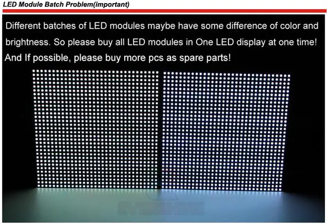 P10 outdoor Full color LED display module,320x160mm, 32*16