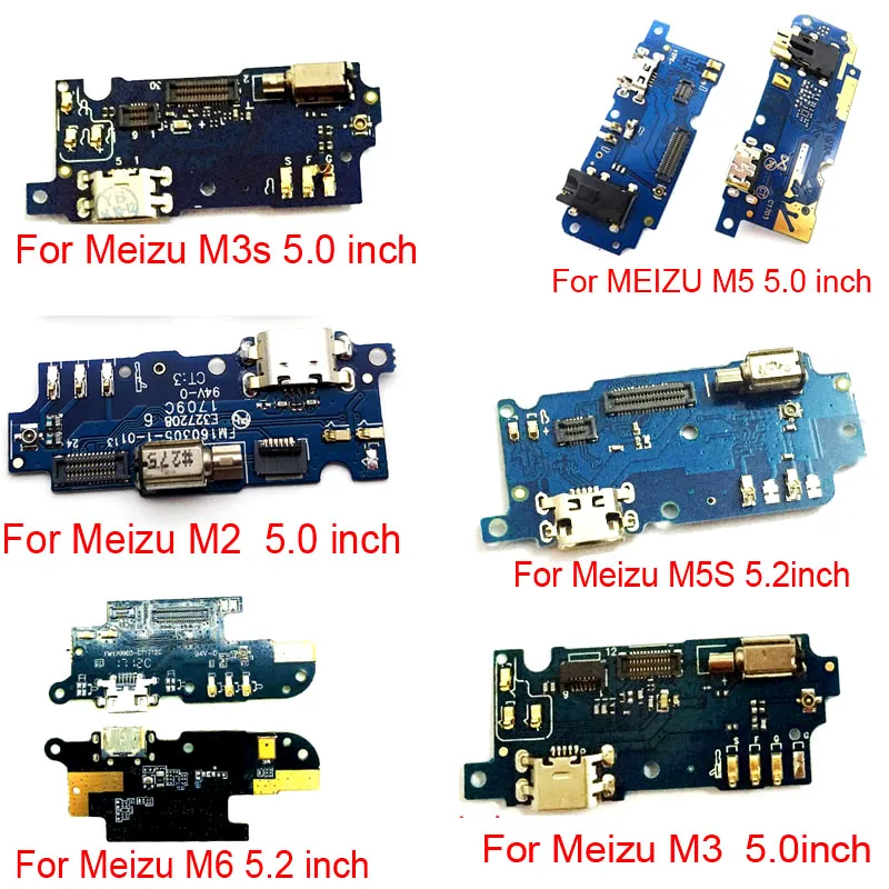 

Microphone Module+USB Charging Port Board Flex Dock Connector For Meizu M2 M3S M3 mini M5 M5s M6 MX3 MX4 MX5 MX6 Pro U20 16th