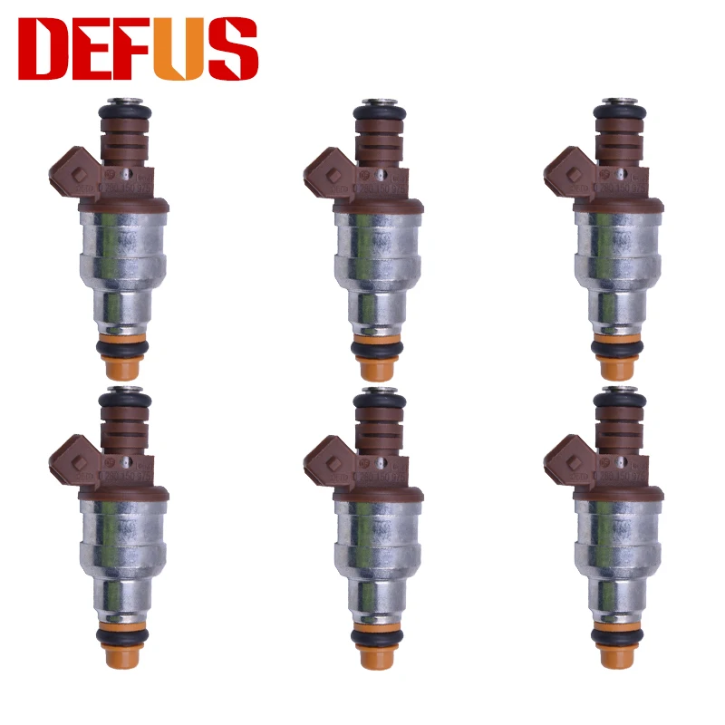 DEFUS 6 шт. Bico 0280150975 Форсунка для топливного инжектора G-M Omega Silverado 4 1 V6 Инжекция