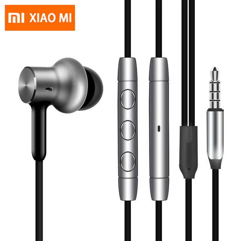 

Original Xiaomi Hybrid Pro HD In Ear Earphone Dual Dynamic & Balanced Armature Triple Unit with MIC for Xiaomi Redmi Mobile