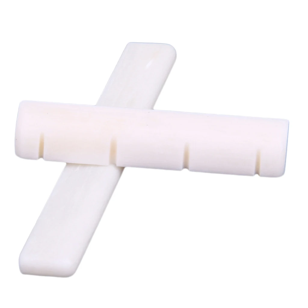 Nut and Saddle Set for Ukulele Guitar Parts String Instrument Accessory