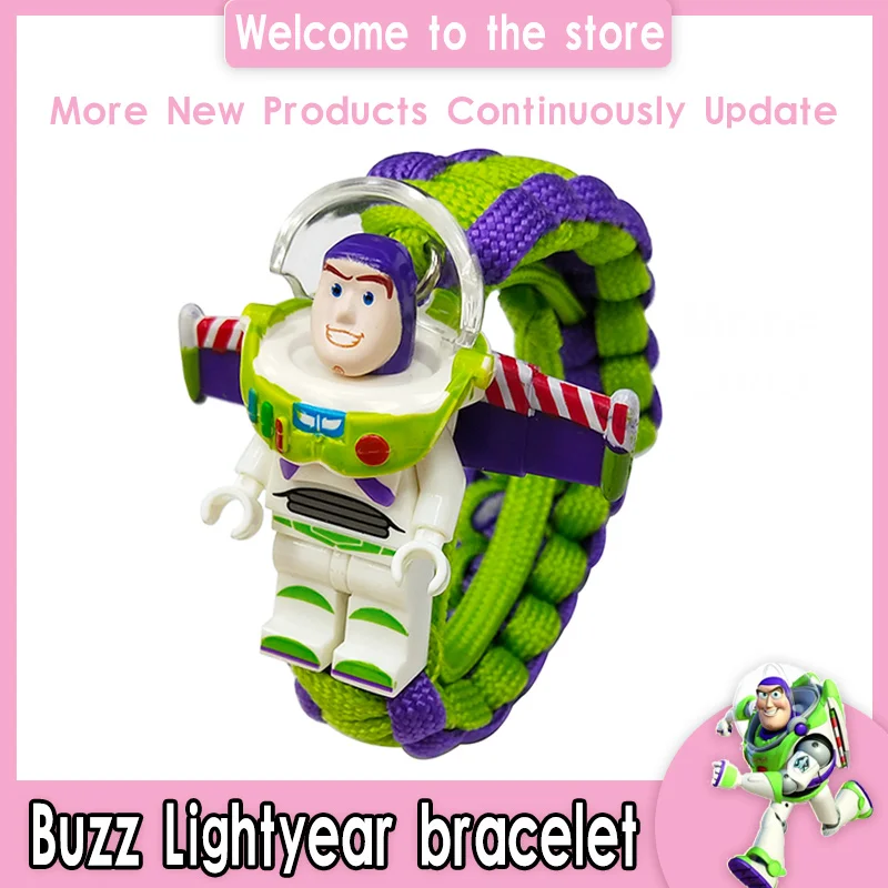 

Legoings Accessories Bracelet Cartoon Figures Ring Buzz lightyear Thor Rabbit Darth Vader Building Blocks Toys for Girls Boys