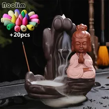 Маленькая Будда курильница для благовоний горелка дзен буддистская подставка для ароматических палочек домашний офисный декор украшения Декор