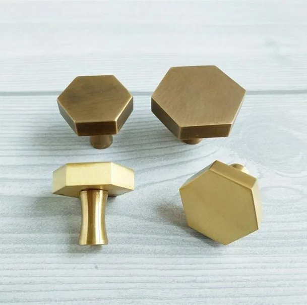 Best Offers gold Antique Brass Hexagon Knobs Cabinet Knob Handle Dresser Knobs Drawer Pulls Kitchen Furniture Hardware Best Offers gold Antique Brass Hexagon Knobs Cabinet Knob Handle Dresser Knobs Drawer Pulls Kitchen Furniture Hardware