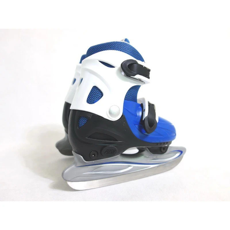 الطفل قابل للتعديل الجليد تزلج الخدع أحذية الشكل هوكي الأحذية الكرة شفرة Patines زهرة سكين الجليد هوكي الحقيقي الجليد التزلج ID23