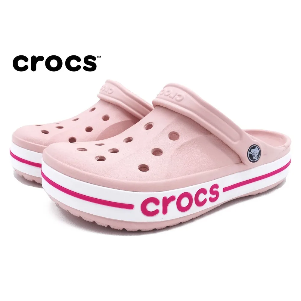 CROCS Unisex Beach Sandals Bayaband Men Crocs-shoes Water Sandals Lover Shoes Women Black Blue Hot Sale