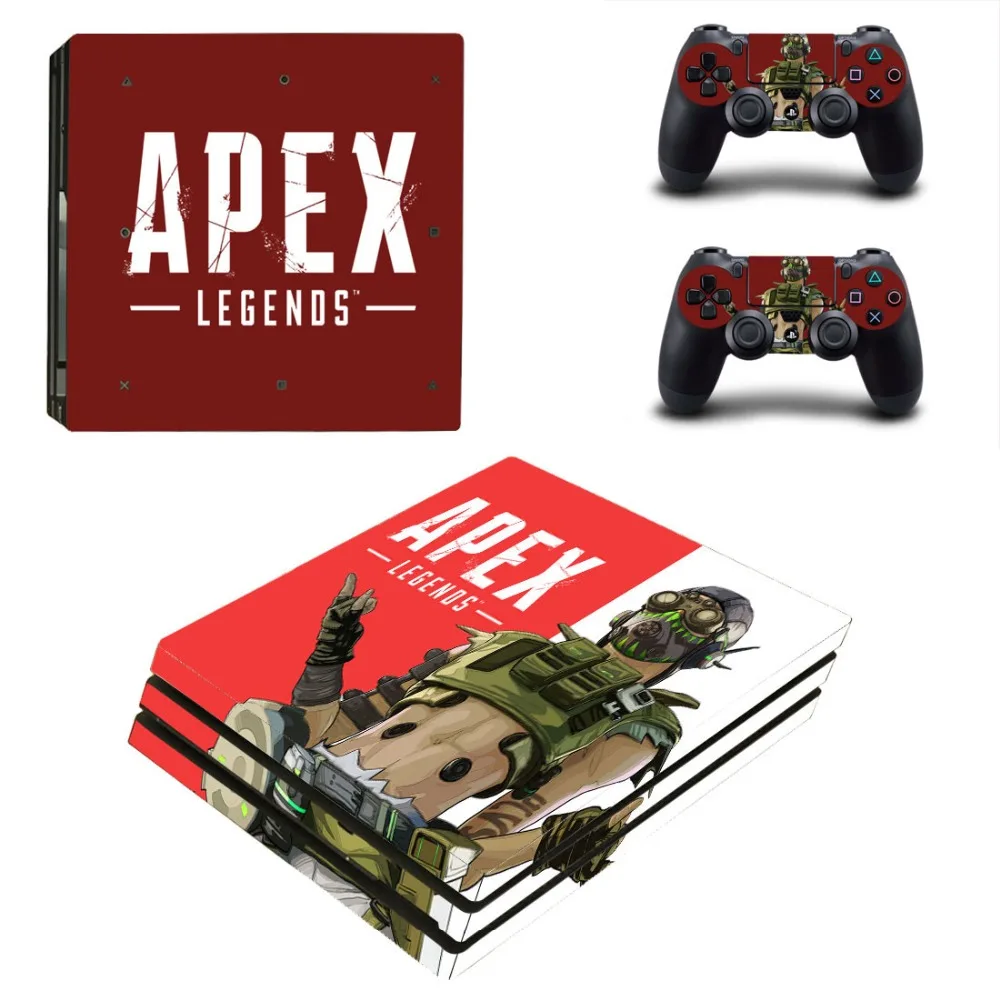 Наклейка Vinilo PS4 Pro Skin Apex legends Play station 4 Pro sticker s для консоли sony PlayStation 4 Pro и контроллера Skins