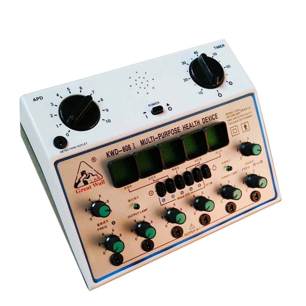 

Pulse electrotherapy acupuncture stimulator machine Great Wall brand KVVD808-I Massage Device 1set