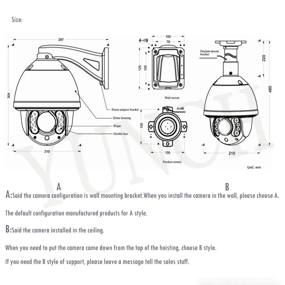 Опционально POE CCTV IP 20/30X зум-камера Высокоскоростная купольная сеть 1080P Автоматическое отслеживание PTZ IP камера наблюдения камера безопасности