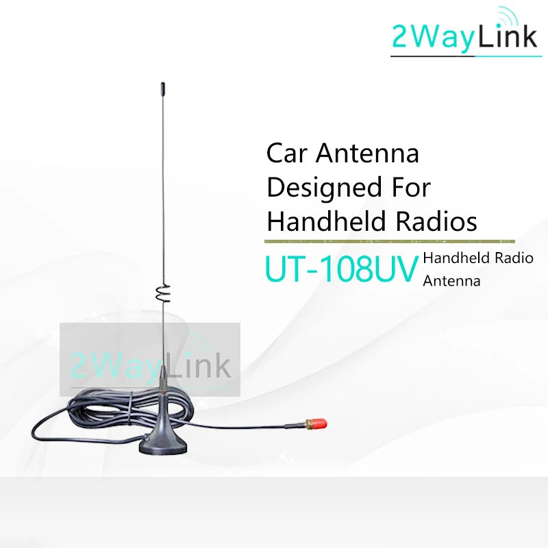 

Baofeng Walkie Talkie Gain Antenna UT-108UV SMA-F Dual Band for Portable CB Radio Baofeng UV-9R UV-5R UV-5RE BF-888S UV5RE UV82
