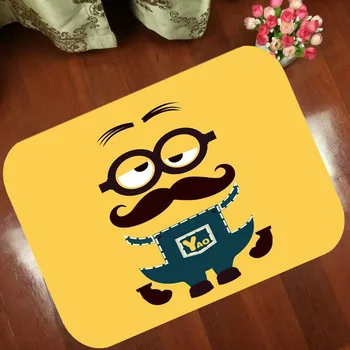 

Floor Mats Anti Slip Mat Cartoon animation Minions Despicable Me Printed Pattern Carpet Rug for Bathroom Door Living Room