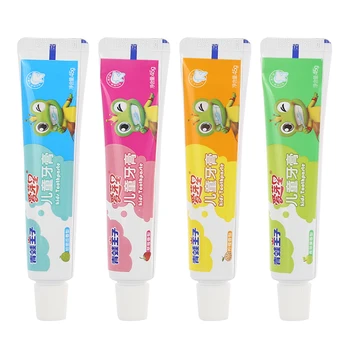 

Baby Toothpaste Kids Toothpaste Infants Toothpaste Care Paste Tooth Decay Non-Toxic Toothbrushes Cute 3 Flavors Gifts Useful