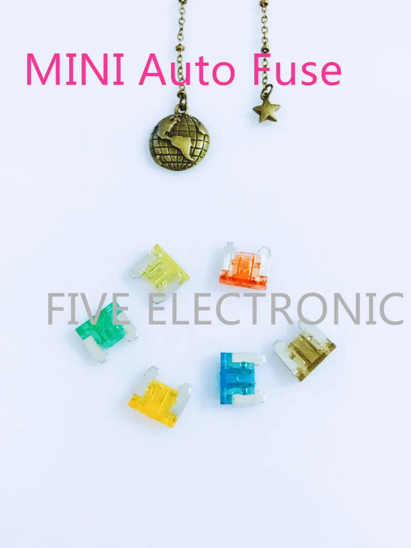 10 шт./лот автомобильный мини-предохранитель 5A-40A/32V Автомобильные предохранители
